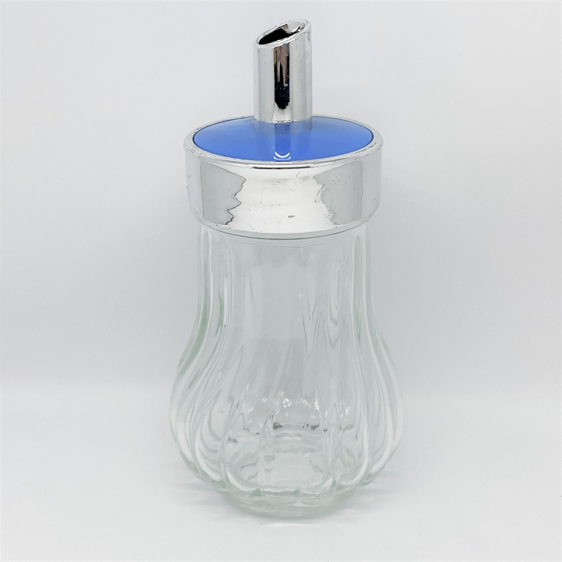 Azucarero Dosificador De Cristal Y Acero Inoxidable, tapa de rosca de acero  inoxidable, con dosificador (Tubo/diámetro 7,5 cm, altura: 17 cm